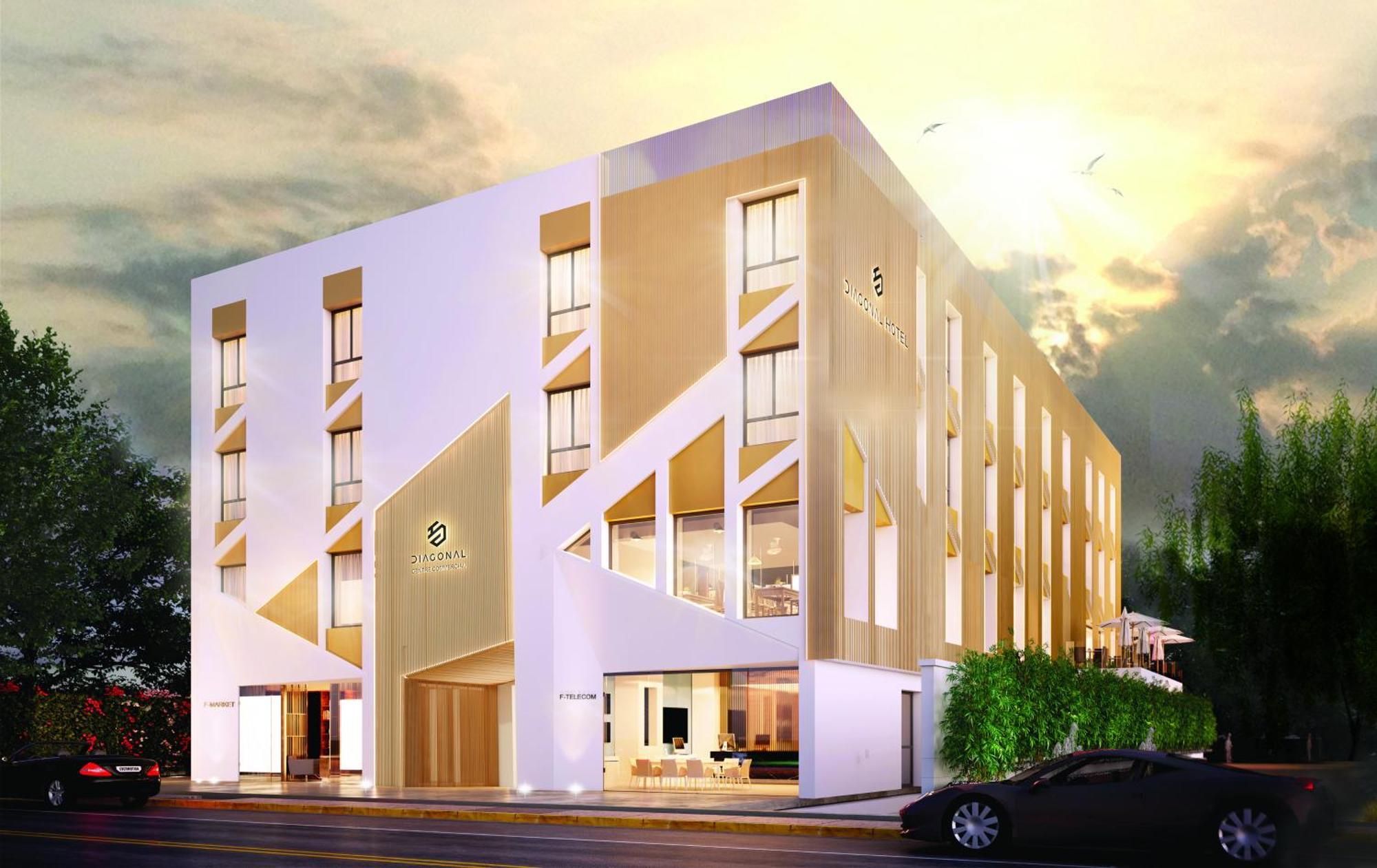 Diagonal Hotel Tânger Exterior foto